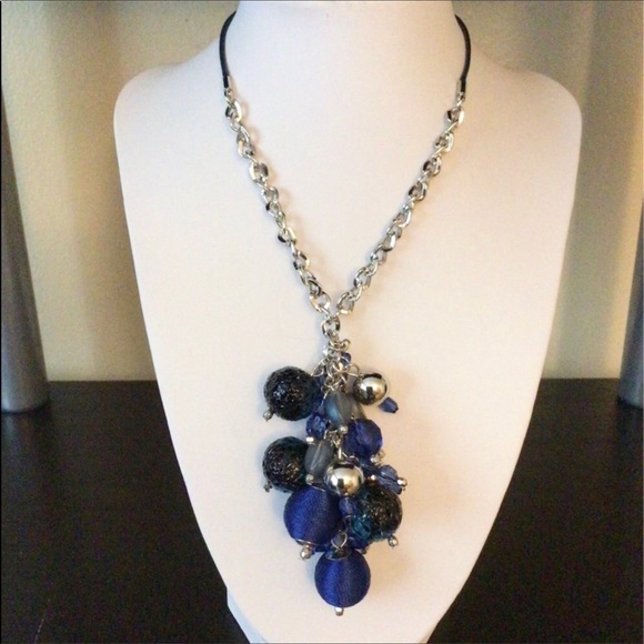 Firstmeet. NWT. Long Burgundy Gold Necklace. - Picture 5 of 15